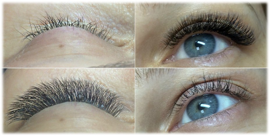 Работа со сложными ресницами